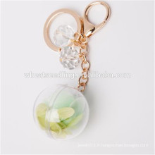 Taobao nouveaux modèles de promotion à la mode cristal acrylique keychain